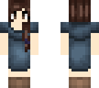 blue dress