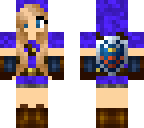 blue female link