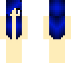 blue haired starter