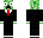 caffineated creeper in a tux