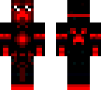 cool red tron creeper