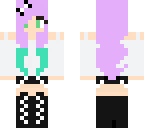 cute hair dye girl