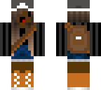 dark skinned adventure girl