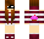 girl with cupcake