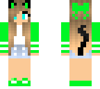 green cat girl 