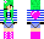 green gamer girl