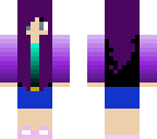 me if i had purple hair