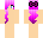 pink hair skin base