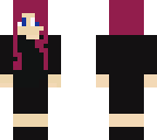 pink hair vampier