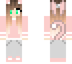 pink neko girl