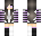 purple and striped