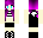 purple wolf girl