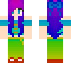 rainbow girl