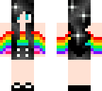 rainbow girl