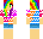 rainbow girl