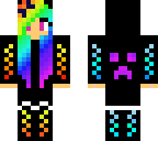 rainbow girl