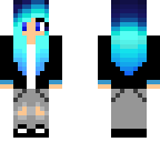 tomboy girl with headphones