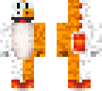 white and orange yoshi