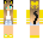 yellow cat girl