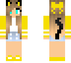 yellow cat girl