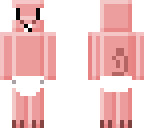 baby blocky pig