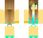 backwards beach girl