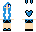 blue bunny girl