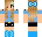 blue girl