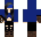 blue girl aron