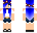 blue summer girl