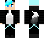 cute blue wolf boy