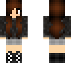 dark clothes girl