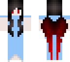demon blue dress