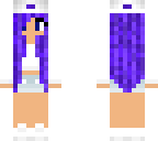emo girl purple