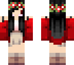 flower crown girl