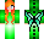 green dragonfly girl