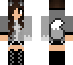 half wolf girl with changes