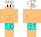 ice kid in trunks