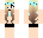 my cool girl in swimsuit