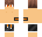 orange swim boy