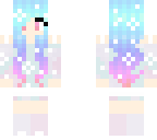 pastel galaxy girl