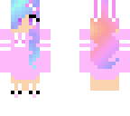 pink bunny pajamas