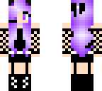 purple cat girl