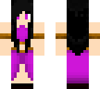 purple dress