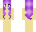 purple hair girl base