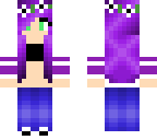 purple high school student