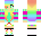 rainbow gamer girl