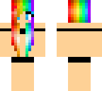 rainbow swimmer