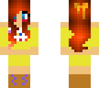 toy chica human female