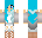 winter ice girl